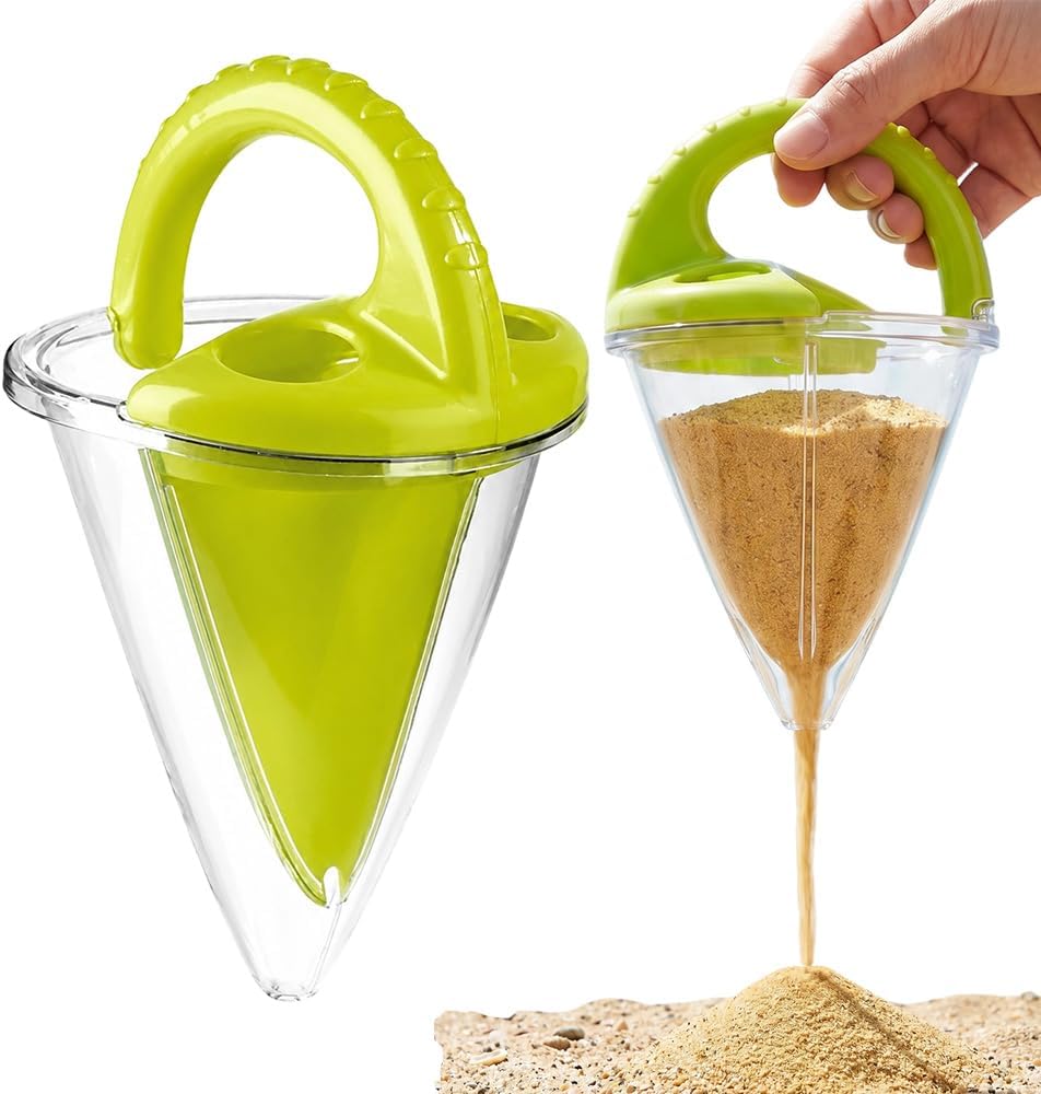 HABA Spilling Funnel XXL with Sifting Shovel - Ultimate Sand & Water Mixing STEM Learning Activity, Kids Beach Toys & Kids Outdoor Toys for 3+