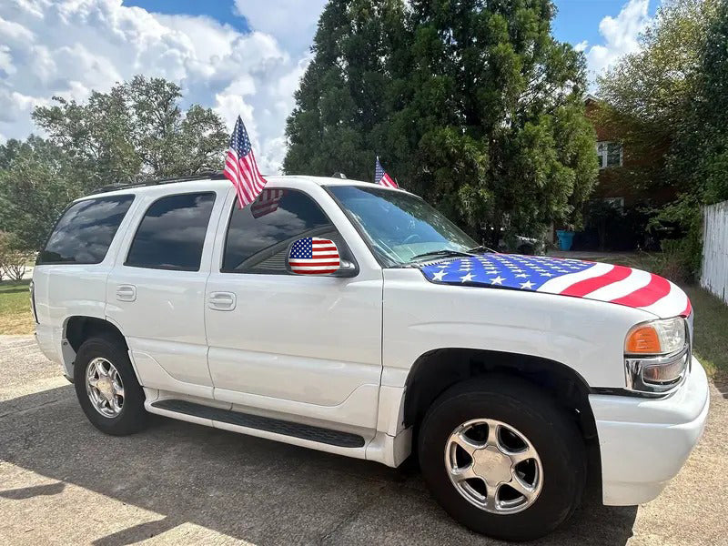 🔥55% OFF Flash Sale 65K+🎉American Car Hood Flag🦅