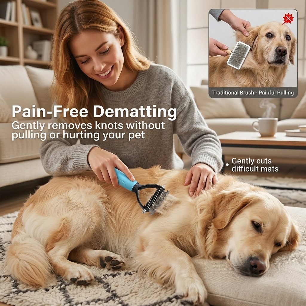 🔥LAST DAY 49% OFF🐱🐶Universal Pet Detangling Comb✨