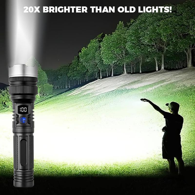 🔦2-in-1 Strong Flashlight (Power Bank)