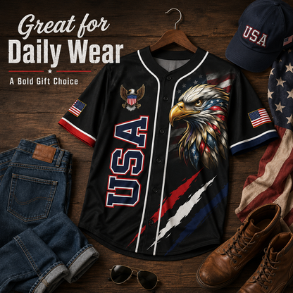 🔥HOT SALE 55% OFF 🇺🇸🦅American-style baseball jersey