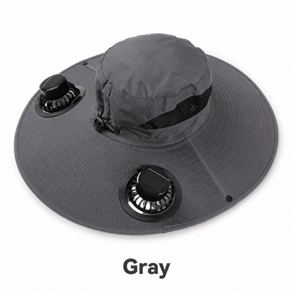 Hot Sale🌞 Solar-Powered Cooling Hat | Stay Cool Outdoors, No Batteries Needed