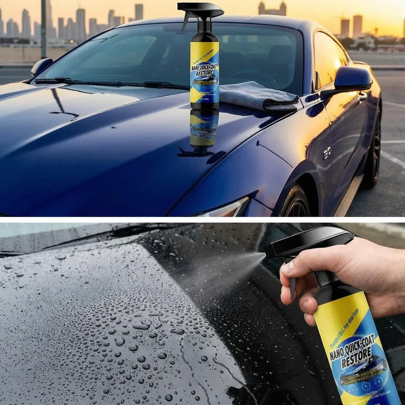 🔥LAST DAY 50% OFF🚗Car Nano Coating Repair – Repels Dust & Water, High Gloss, Lasts Through Repeated Applications