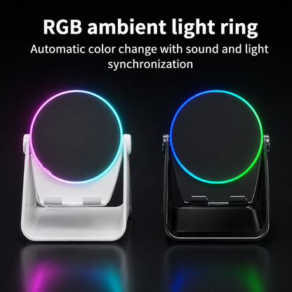 🔥HOT SALE 55% OFF📱5-in-1 Wireless Speaker Phone Stand with Power Bank