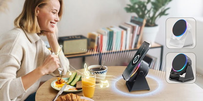 🔥HOT SALE 55% OFF📱5-in-1 Wireless Speaker Phone Stand with Power Bank