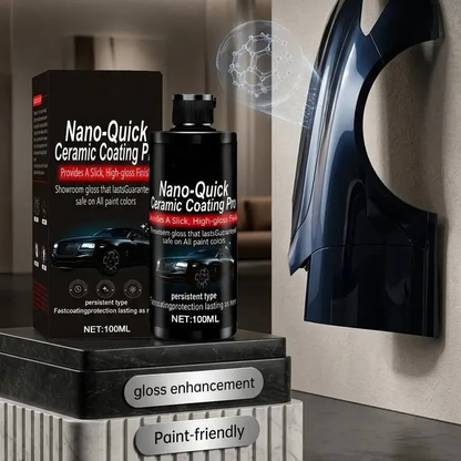 🔥HOT SALE 50% OFF🚗Nano-Ceramic Coating – Dust & Water Just Slide Off, Shine Lasts & Lasts
