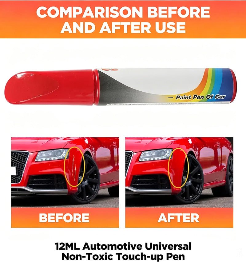 🔥Hot Sale 50% off🌟Pro-Grade Car Touch-Up Paint Pen 🖊️| Quick-Drying Rim & Scratch Repair