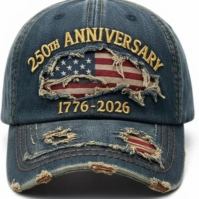 🔥Hot Sell 🇺🇸 Limited Edition ✨2026 USA 250th Anniversary Patriotic Hat – Vintage Heritage Baseball Cap (1776–2026)