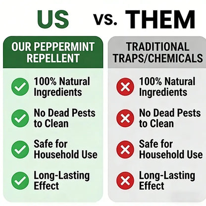 🔥HOT SALE 55% OFF🟢Natural Peppermint Rodent Repellent Balls🐀