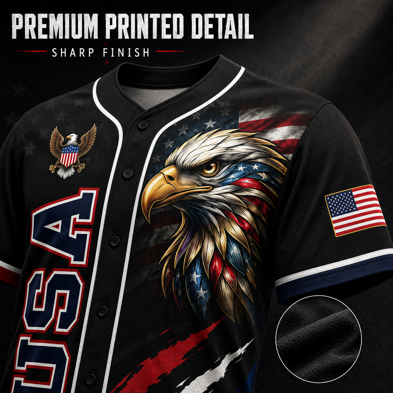 🔥HOT SALE 55% OFF 🇺🇸🦅American-style baseball jersey