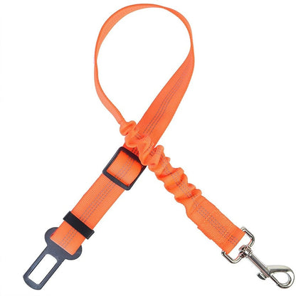 Pet Dog & Cat Seat Belts for Cars, Adjustable Safety Leash/Harness Compatible with Vehicle Headrests