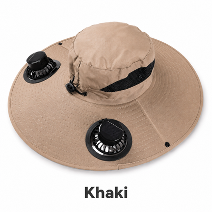 🔥HOT SALE 50% OFF🌞 Solar-Powered Cooling Hat | Stay Cool Outdoors, No Batteries Needed