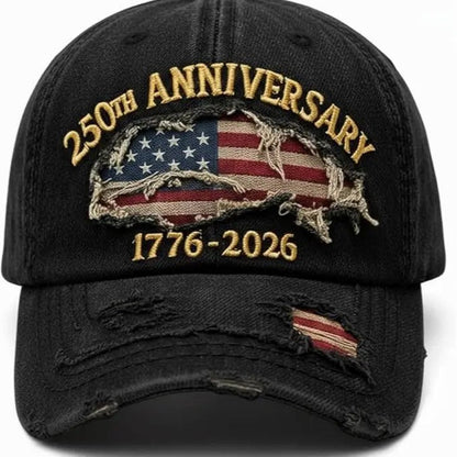 🔥Hot Sell 🇺🇸 Limited Edition ✨2026 USA 250th Anniversary Patriotic Hat – Vintage Heritage Baseball Cap (1776–2026)