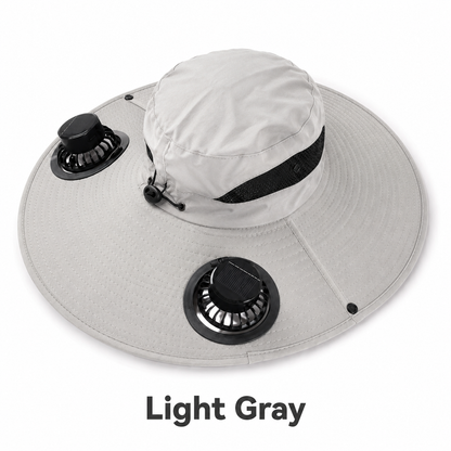 🔥HOT SALE 50% OFF🌞 Solar-Powered Cooling Hat | Stay Cool Outdoors, No Batteries Needed