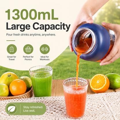 🍓 Portable Juicer Cup Blender – Fresh Smoothies & Shakes Anywhere
