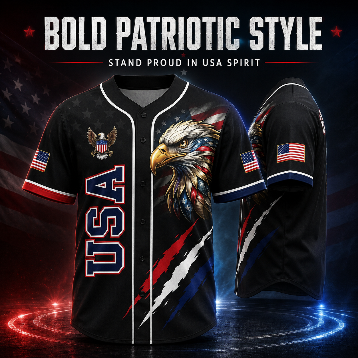 🔥HOT SALE 55% OFF 🇺🇸🦅American-style baseball jersey