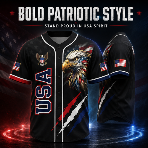 🔥HOT SALE 55% OFF 🇺🇸🦅American-style baseball jersey