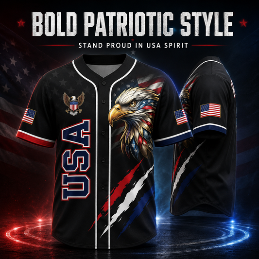 🔥HOT SALE 55% OFF 🇺🇸🦅American-style baseball jersey