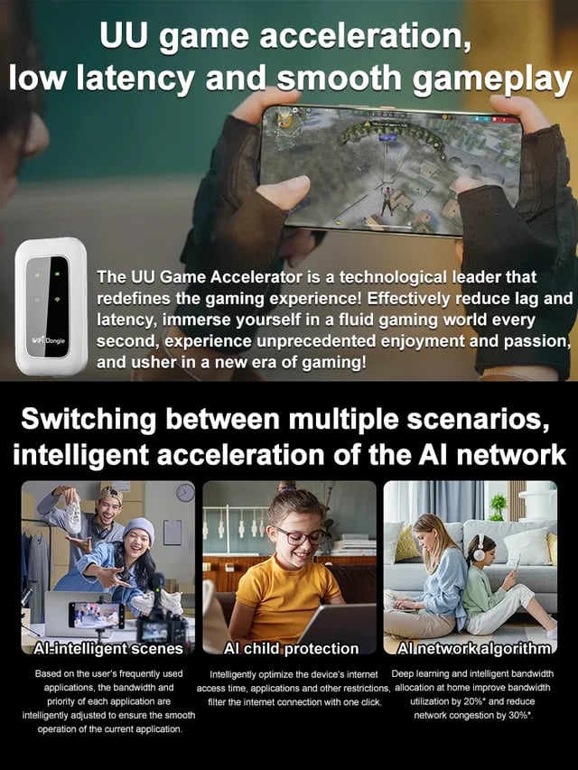 🌎Ends Today: 70% OFF!🔥Hot Sale🔥[Power on and use, free for life] All-network portable wifi