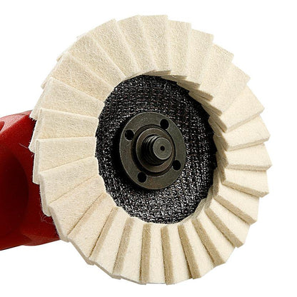🔧 3PCS 5Inch Wool Polishing Wheels Set