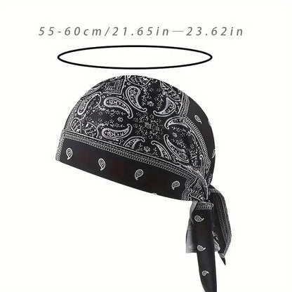 🔥HOT SALE 50% OFF🎁💨 Paisley Cooling Headscarf – Elastic Fit, No Pressure 🏃‍♂️Summervibes🌿