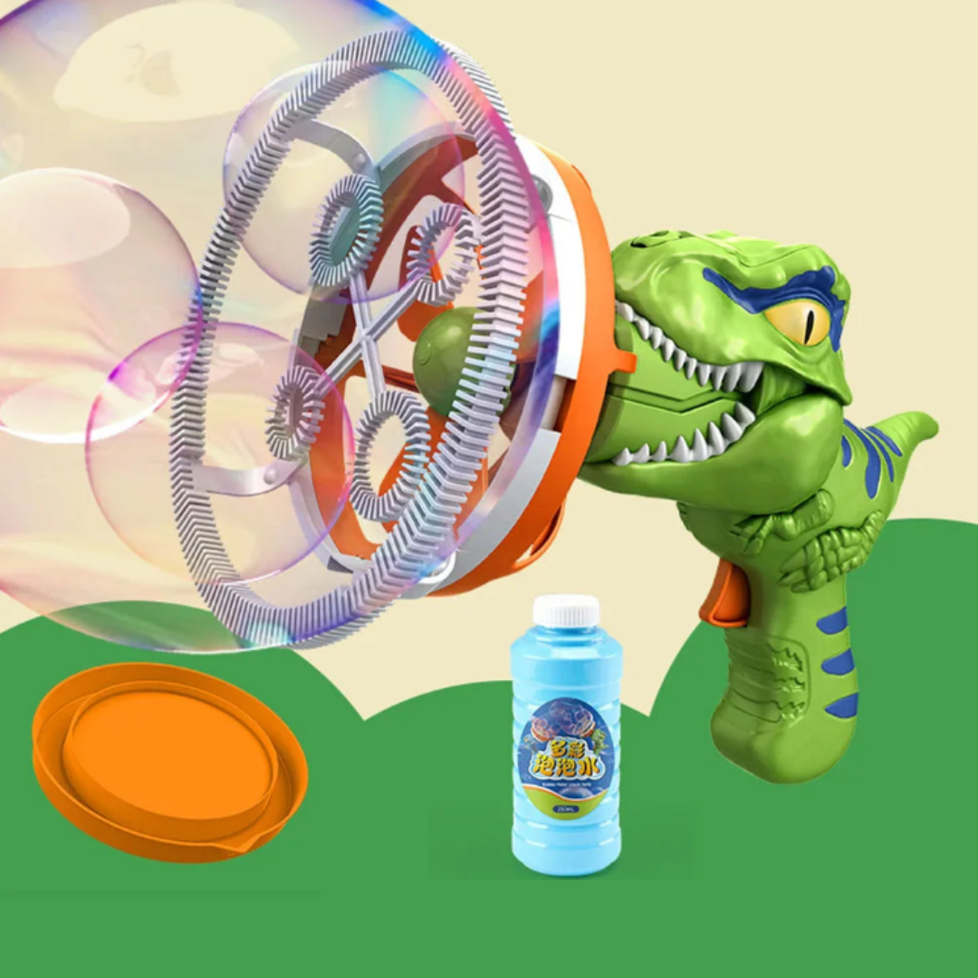 🔥HOT SALE 50% OFF✨Dino Bubble Gun Machine