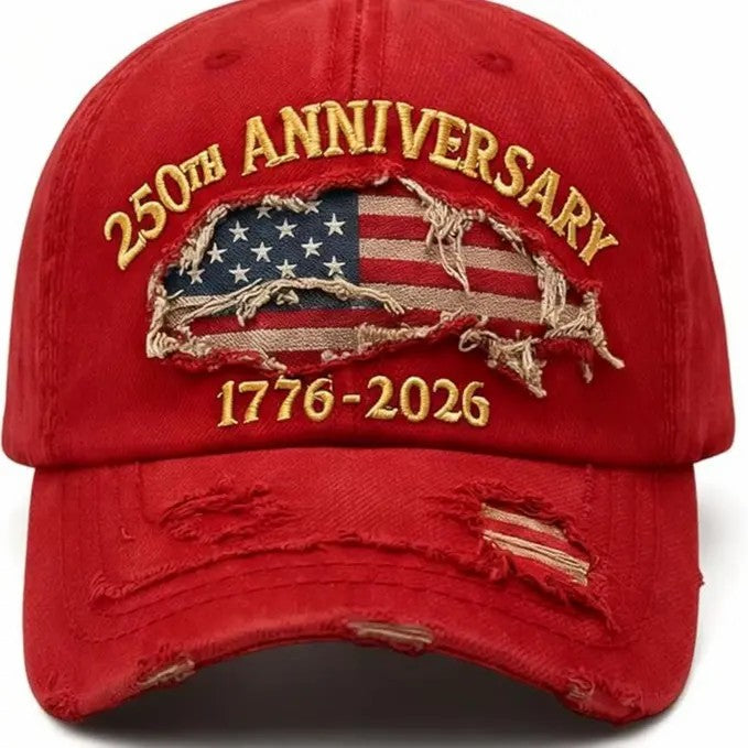 🔥Hot Sell 🇺🇸 Limited Edition ✨2026 USA 250th Anniversary Patriotic Hat – Vintage Heritage Baseball Cap (1776–2026)