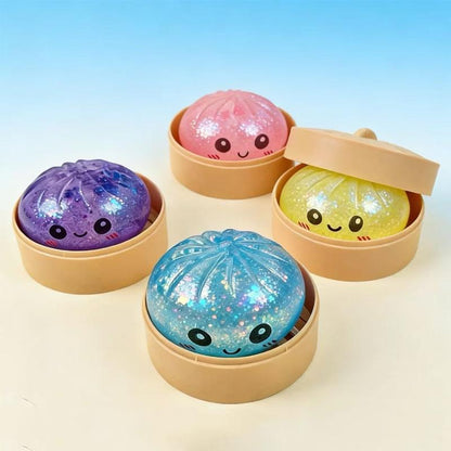 Expressive Dumpling Squishy - Blind Box, Mysecret Bun Fidget Toy