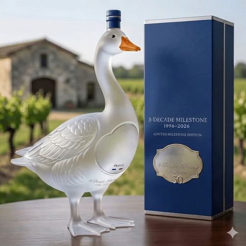 🔥Last Day 55% OFF🪿GY Goose 30th Anniversary 3D Sculpted V0dka Bottle