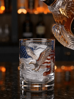 🔥HOT SALE 55% OFF🦅Bald Eagle Whiskey Bottle -250th Anniversary Commemorative Bottle