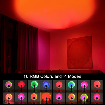 Fall Sunset Lamp Projector Light
