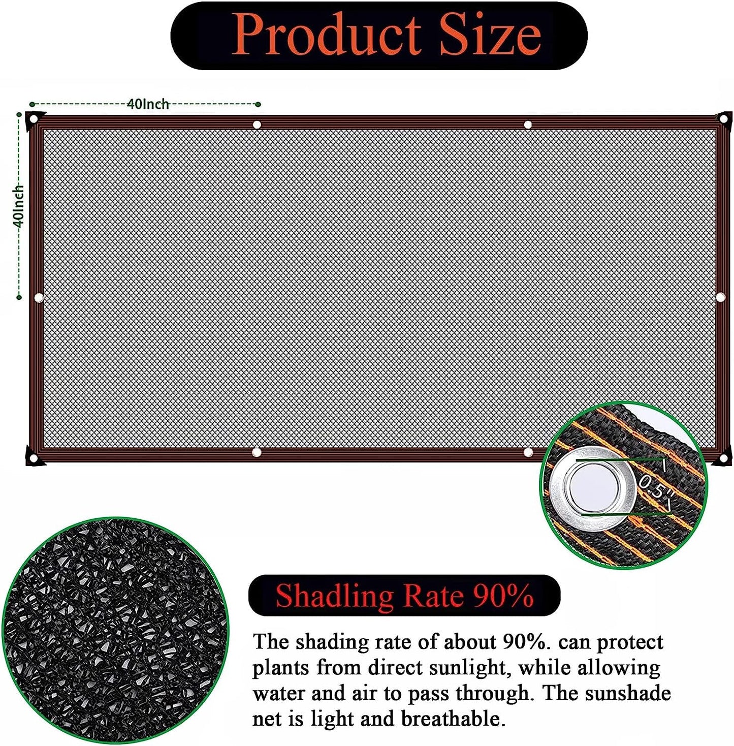 🔥Summer Hot Sale Promotion 50% OFF🌞-Outdoor courtyard shade net