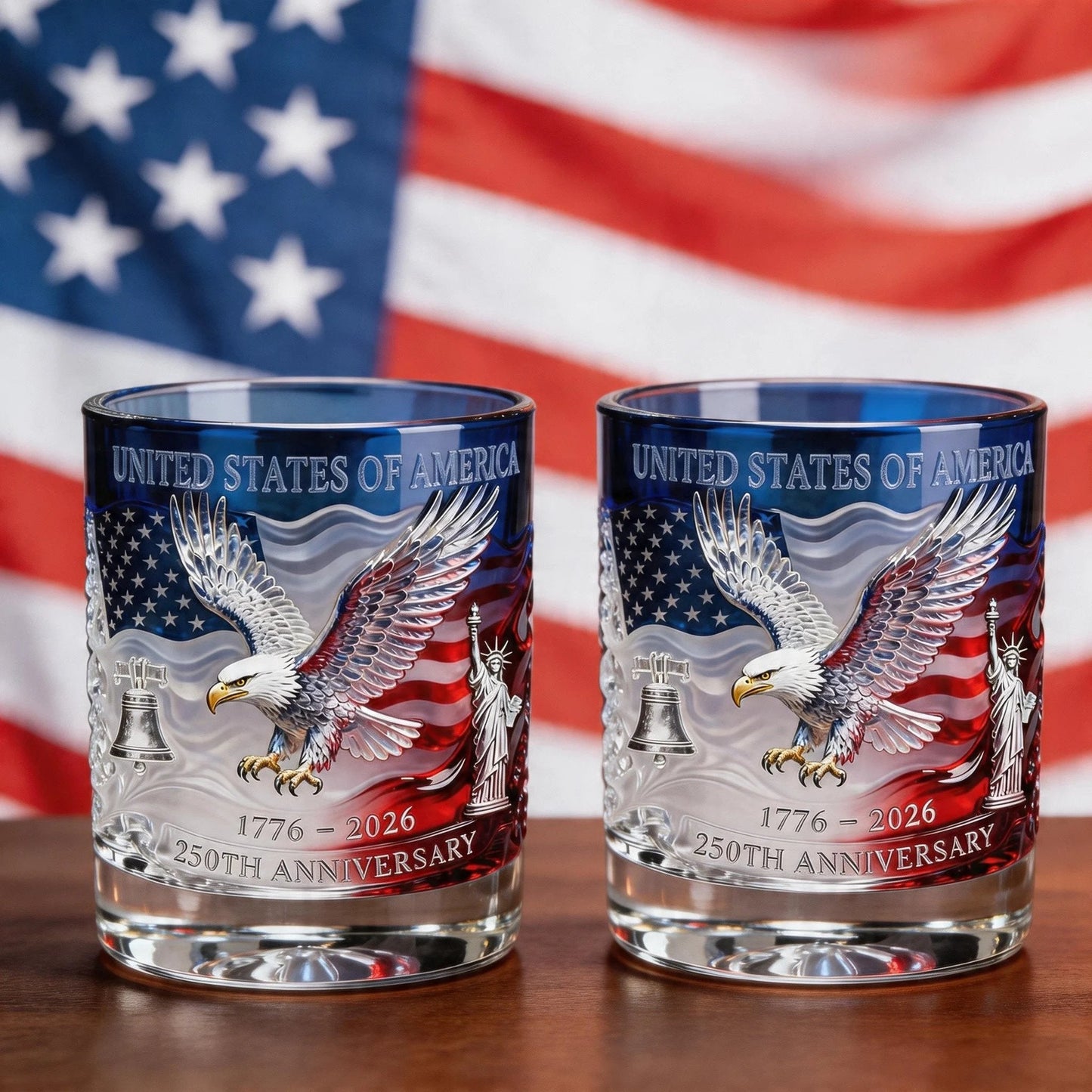 🔥HOT SALE 🦅Bald Eagle Whiskey Bottle -250th Anniversary Commemorative Bottle