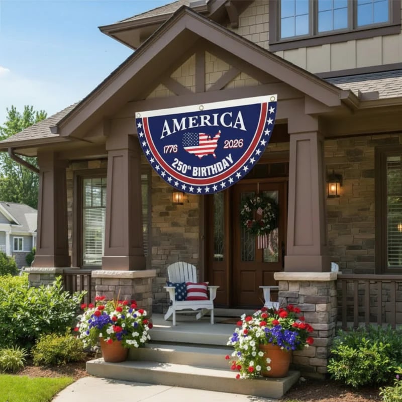🔥HOT SALE 55% OFF🔥250th Anniversary USA Fan Flag