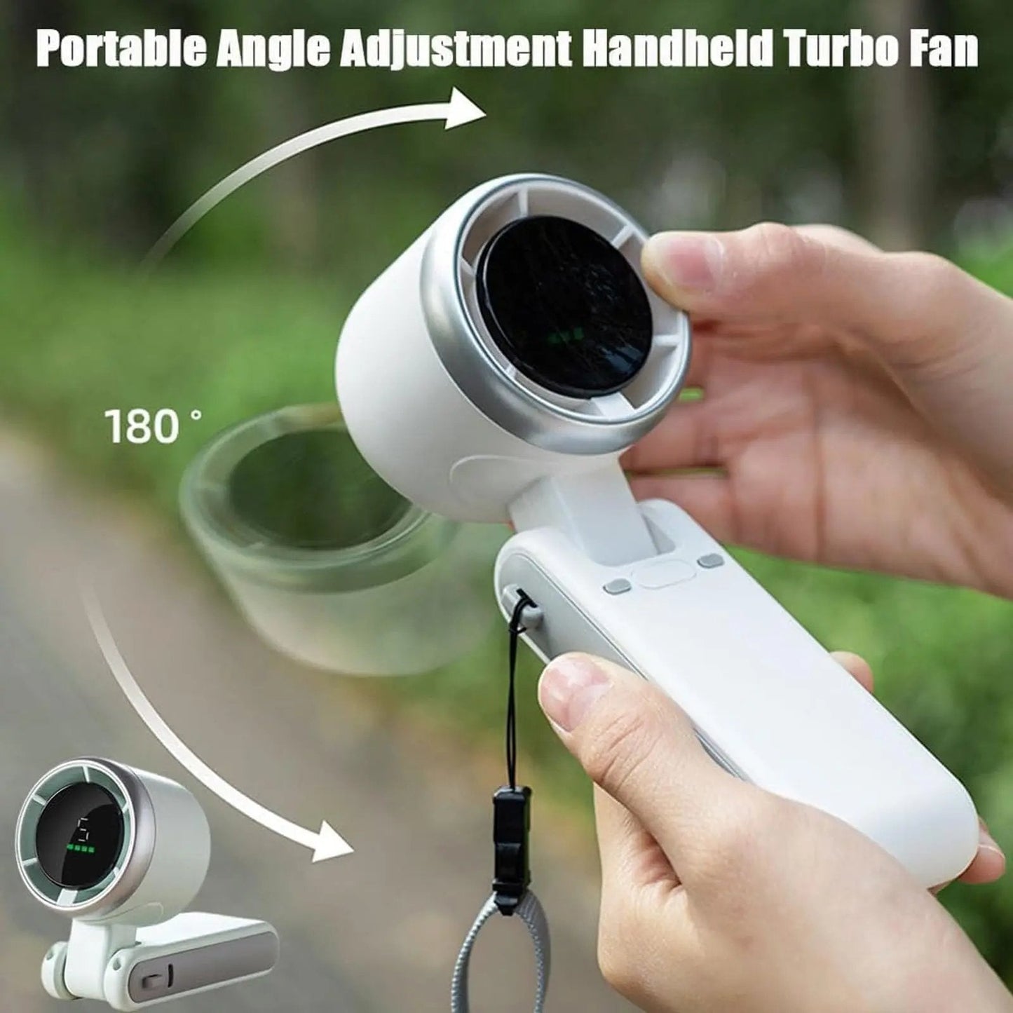 🔥LAST DAY 55% OFF - Portable Handhel Turbo Fan
