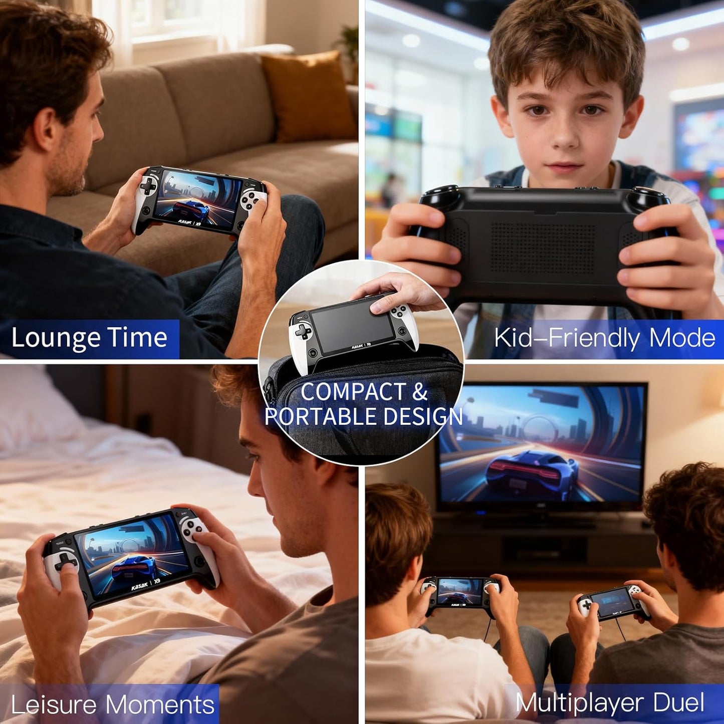 🎮X9 Retro Handheld Game Console – Relive Classic Gaming in HD