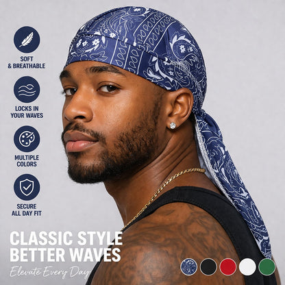 🔥HOT SALE 50% OFF🎁💨 Paisley Cooling Headscarf – Elastic Fit, No Pressure 🏃‍♂️Summervibes🌿