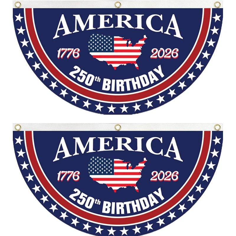 🔥HOT SALE 55% OFF🔥250th Anniversary USA Fan Flag