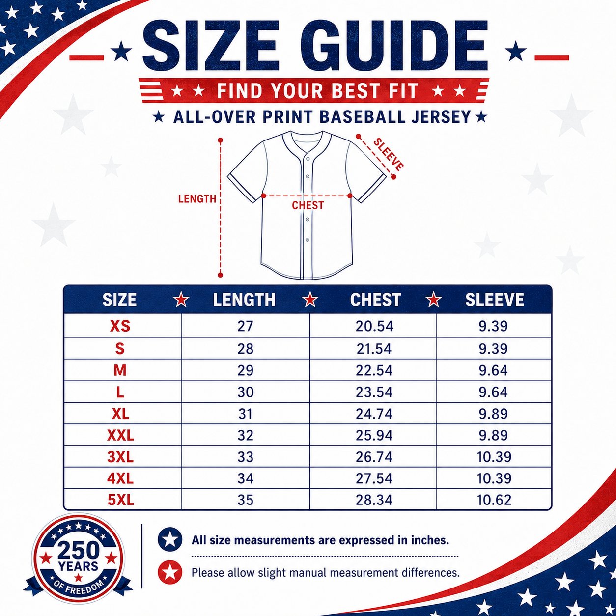 🔥LAST  DAY 55% OFF👕USA 250th Anniversary Baseball Jersey, Patriotic Statue of Liberty Print Shirt, Unisex Independence Day 4th of July Outfit, 1776–2026 Semiquincentennial Patriotic Jersey