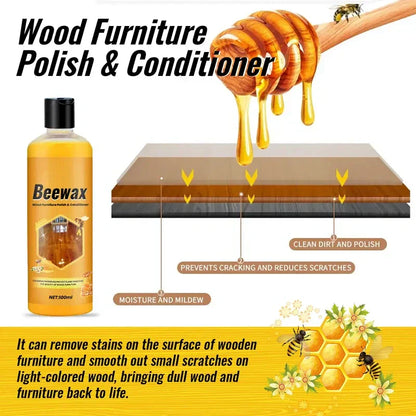 HOT SALE Beeswax Wood Polish Spray | Restore Shine & Protect Wood Furniture