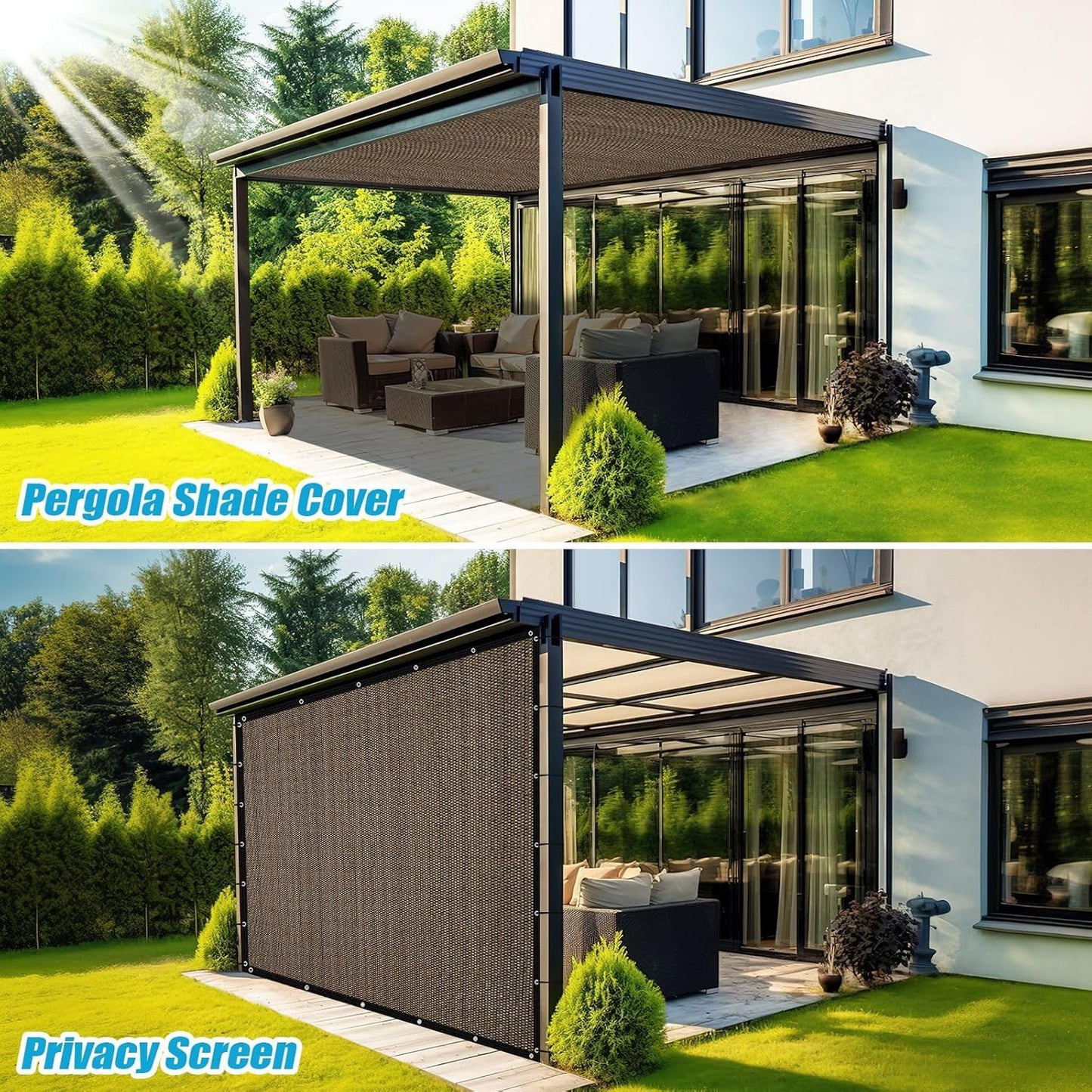 🔥Summer Hot Sale Promotion 50% OFF🌞-Outdoor courtyard shade net