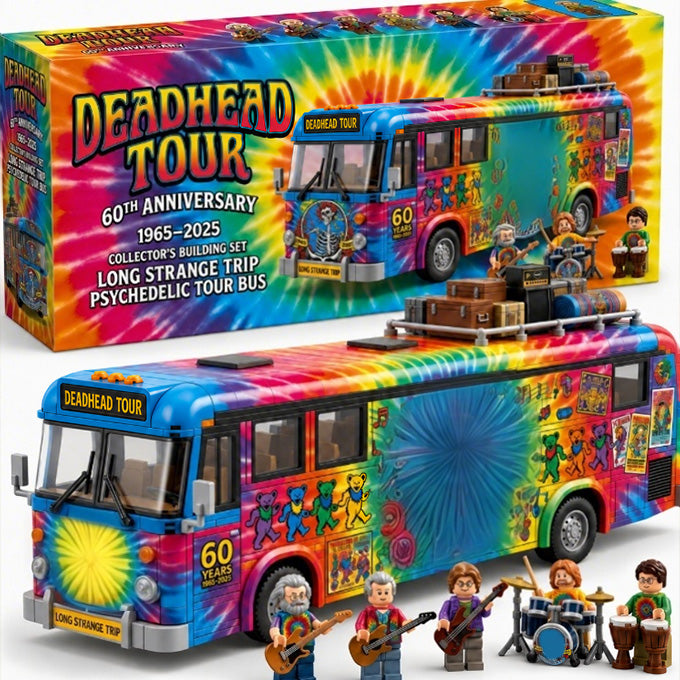 🔥HOT SALE 50% OFF🚌Grateful Dead 60th Anniversary Collector Building Set