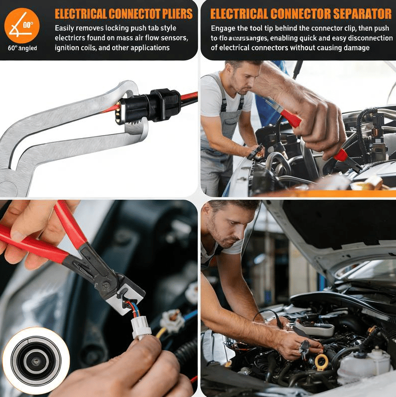 🔧HOT SALE 55% OFF🔥5-Piece Automotive Connector Removal Tool Set