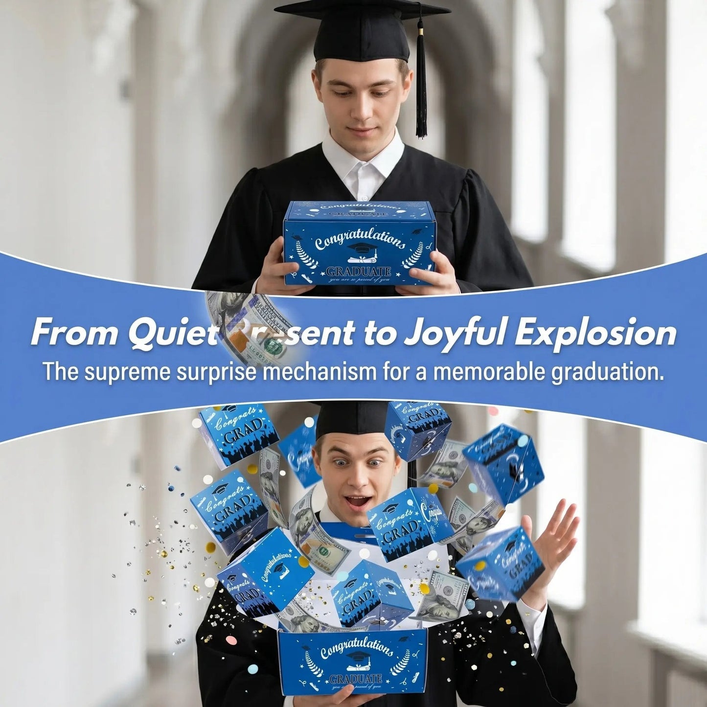 🔥HOT SALE 49% OFF🎓2026 Graduation Surprise Pop-Up Gift Box