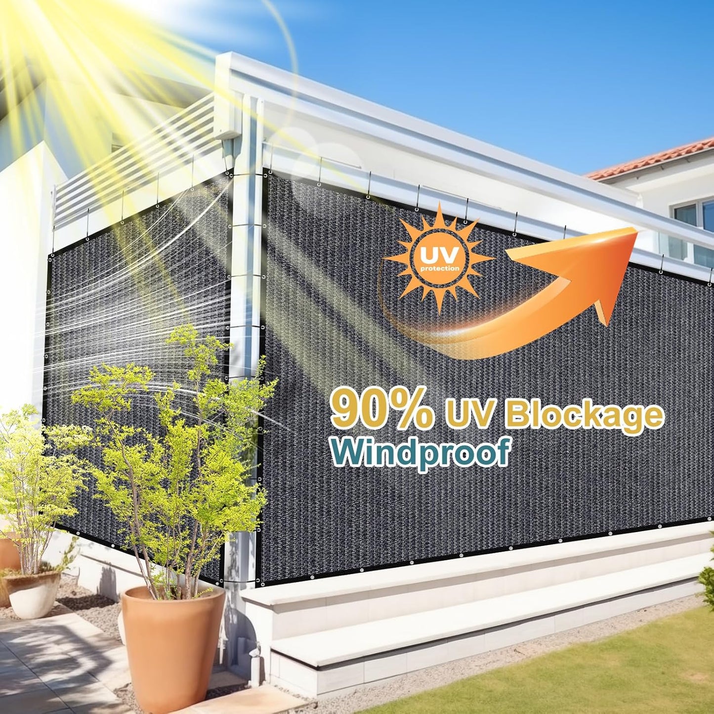 🔥Summer Hot Sale Promotion 50% OFF🌞-Outdoor courtyard shade net