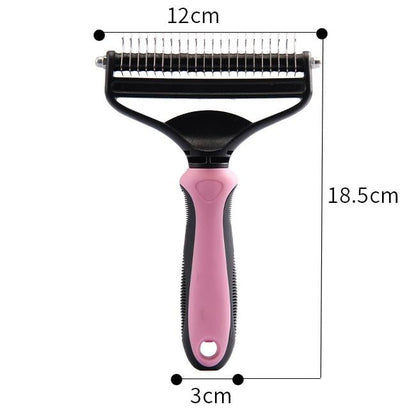 🔥Hot Sale 55% OFF🔥 Pain-Free Dematting Undercoat Rake for Pets