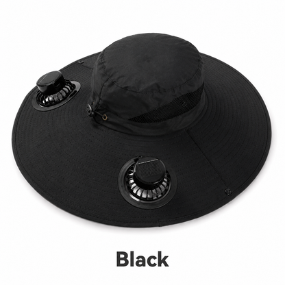 Hot Sale🌞 Solar-Powered Cooling Hat | Stay Cool Outdoors, No Batteries Needed