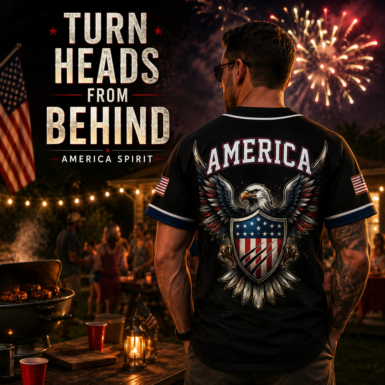 🔥HOT SALE 55% OFF 🇺🇸🦅American-style baseball jersey