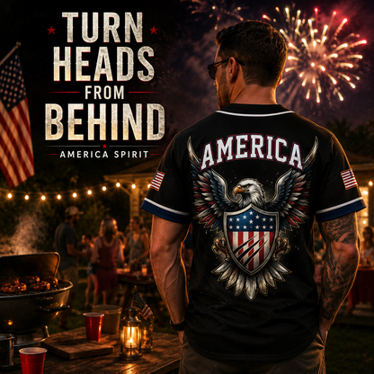 🔥HOT SALE 55% OFF 🇺🇸🦅American-style baseball jersey