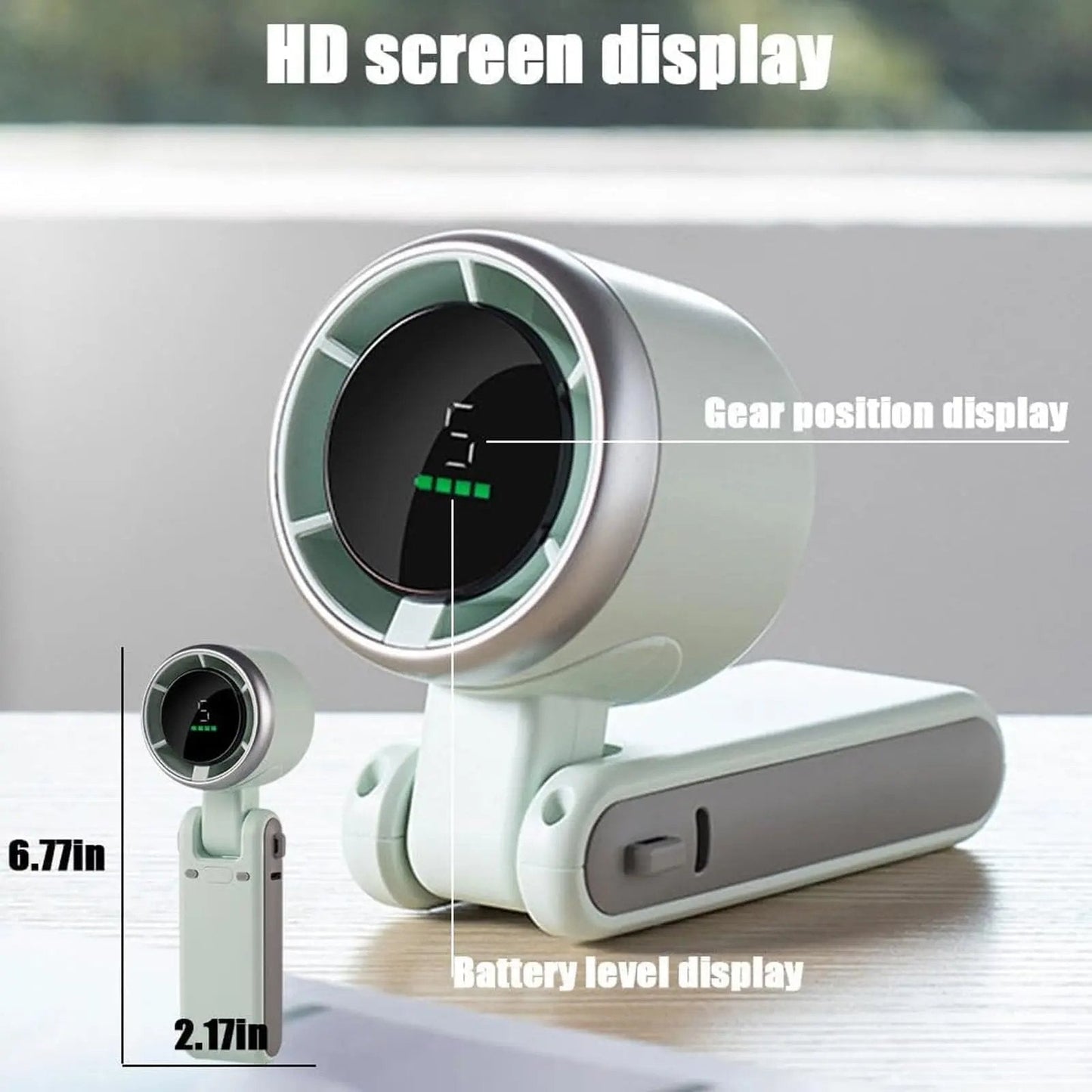 🔥LAST DAY 55% OFF - Portable Handhel Turbo Fan